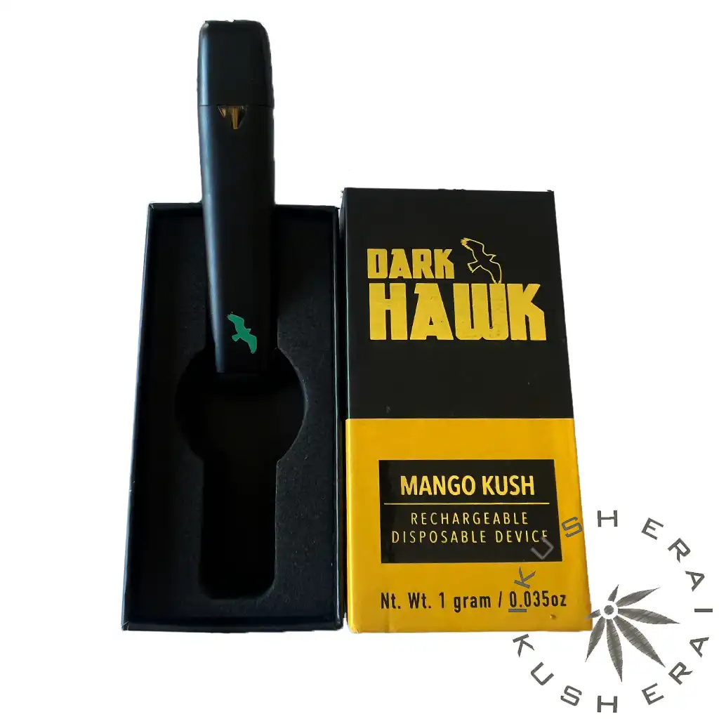 Dark Hawk | Disposable All-In-One Vape Pen | Assorted Strains | One Gram -  Kush Era